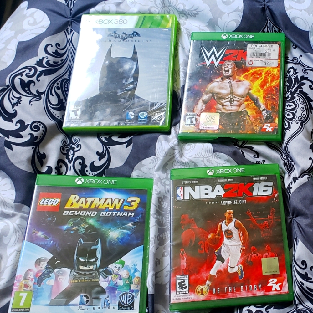 Xbox1/xbox 360 games